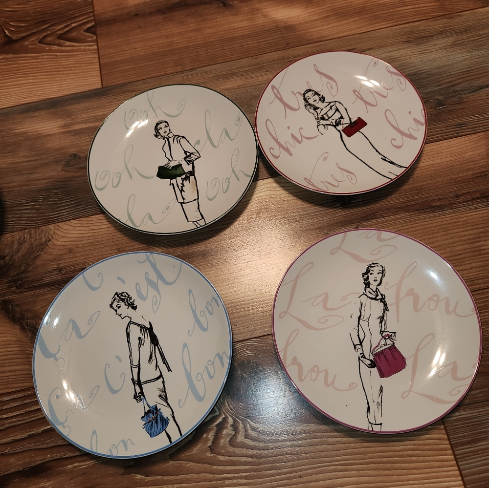 Rosanna Salad Plates